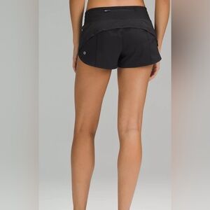 lululemon Speed Shorts in Black